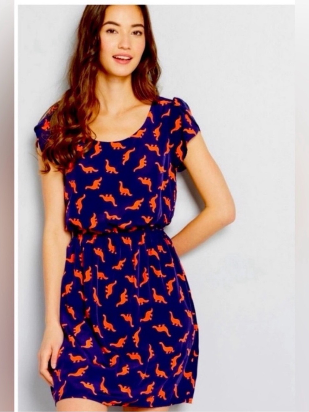 ModCloth “Oh My Gosh” in Dinos Dress
